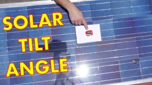 Read more about the article Best Angle for Solar Panels! Optimum Tilt and Direction – DIY 100W Solar Panel